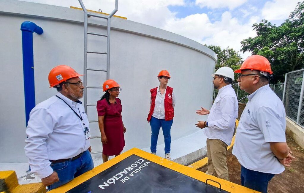 ANDA y AECID inauguraron mejoras en el sistema de agua potable en el Cantón La Sabana de Nahuizalco, Sonsonate Norte, beneficiando a más de 7,000 habitantes.